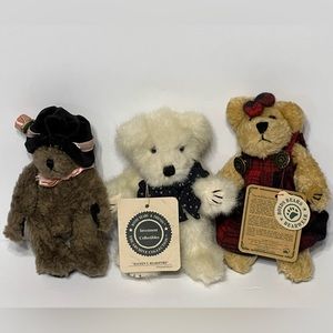 Vintage Boyds Bear Lot set of three vintage Bears